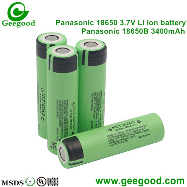 Panasonic NCR18650B 3400mAh 18650B high capacity best quality 18650 battery