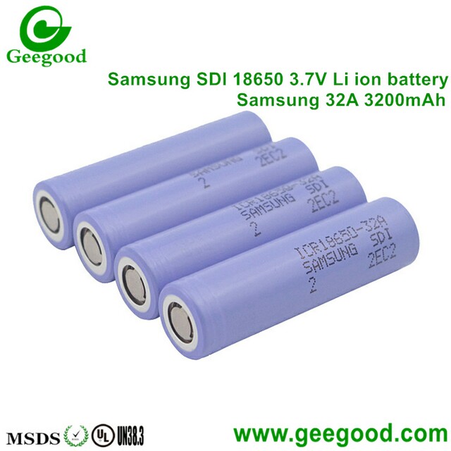 Samsung 18650 battery 32A 3200mAh 18650 Li-ion battery