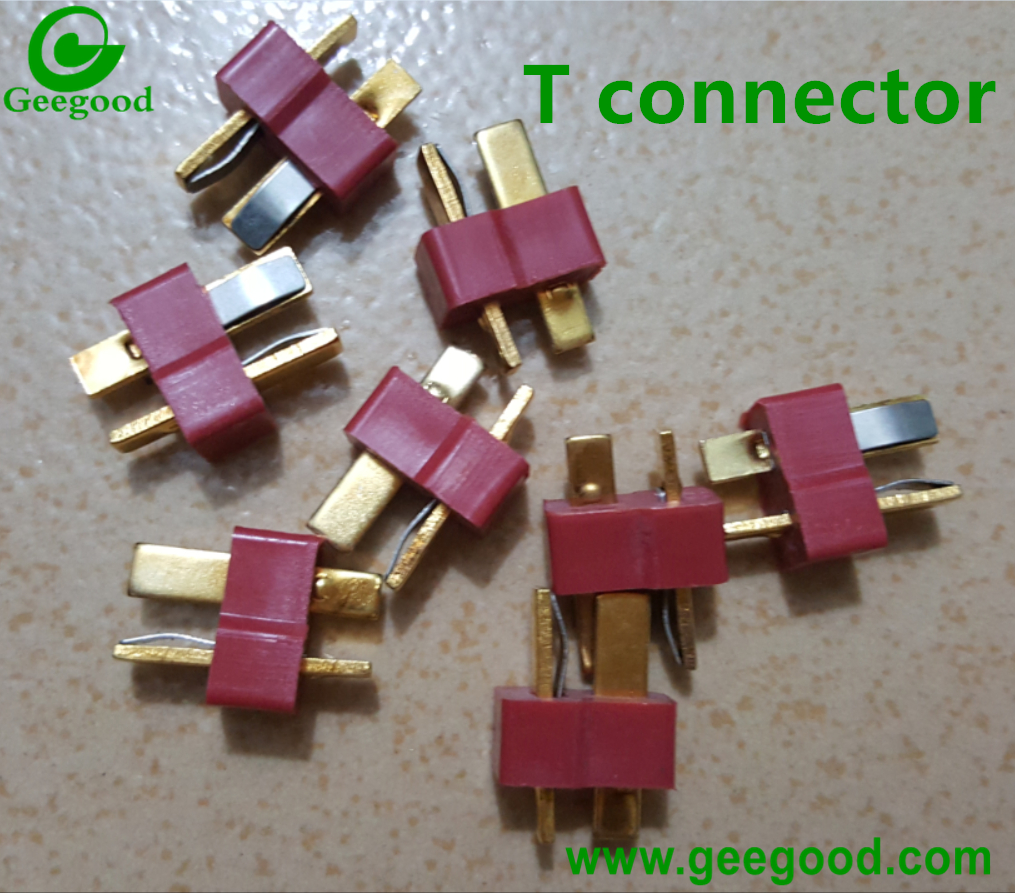 T connector T plug connector for RC Li ion Battery Deans connector T style connector