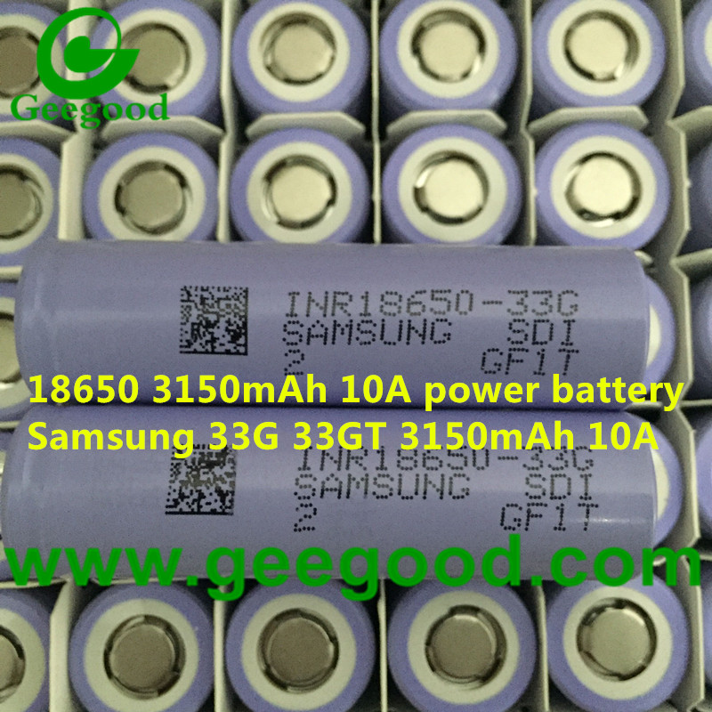 Samsung 18650 29E 32E 33G 35E 2900mah 3200MAH 3500mAh 18650 10A power battery