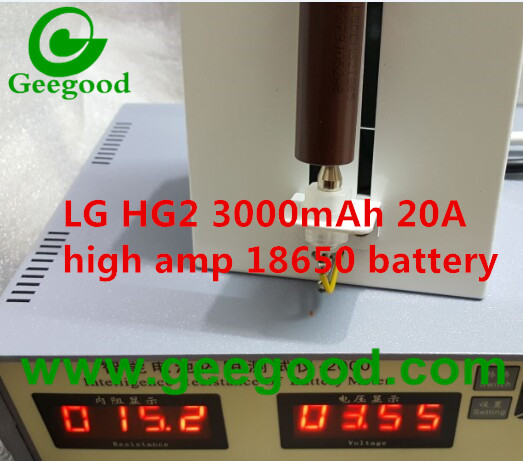 LG HD2 HD2C HE2 HE4 HG2 HG6 Samsung 25R 25RM 30Q Sony VTC4 VTC5 VTC5A VTC6 high amp 15A 20A 30A 45A 60A vape batteries