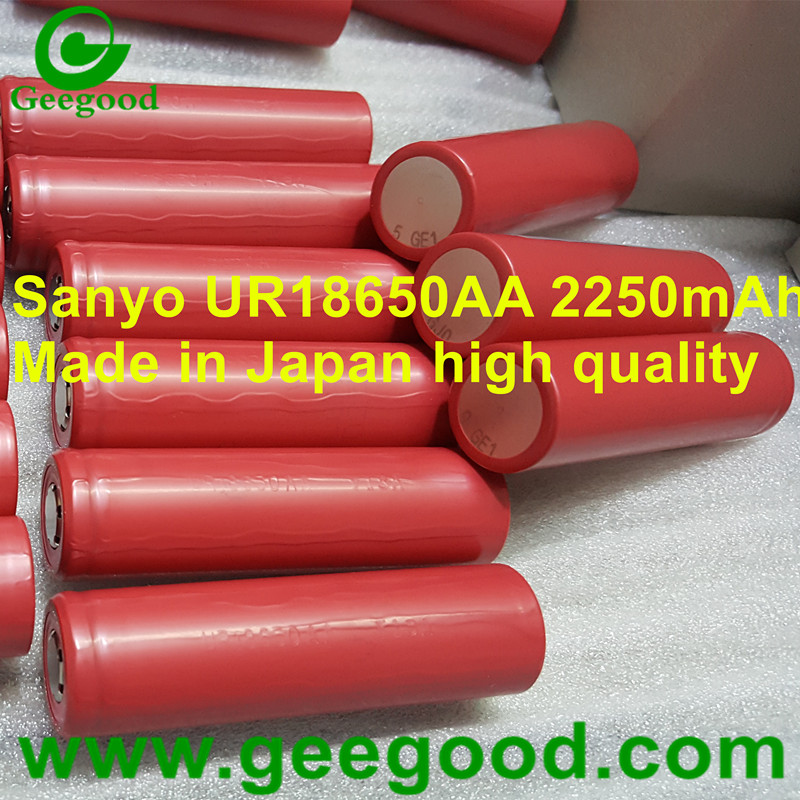 Sanyo UR18650AA 2250mAh 18650 3.7V li ion battery