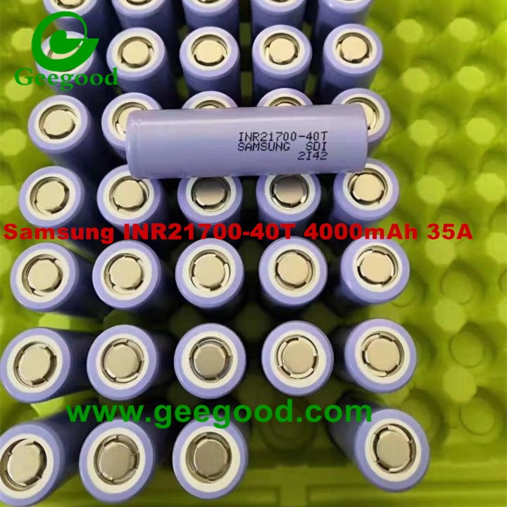 Original Samsung 21700 40T 4000mAh 35A INR21700-40T Li-ion battery