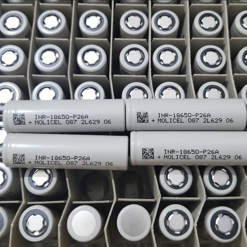 MOLICEL INR-18650-P26A 18650 P26A 2600mAh 35A low temperature battery