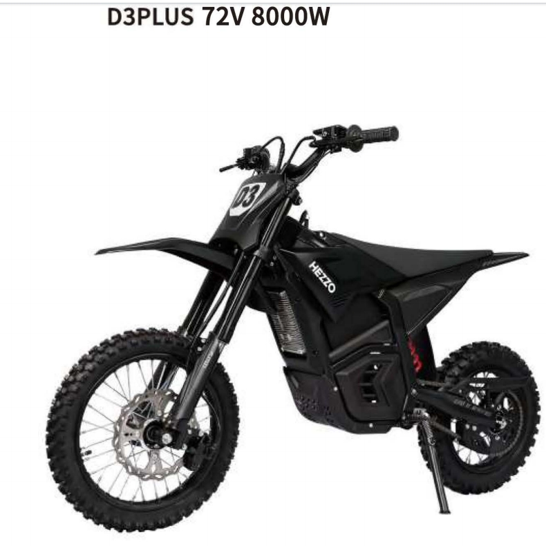Electric motorcycle E-motor D3PLUS 72V 8000W