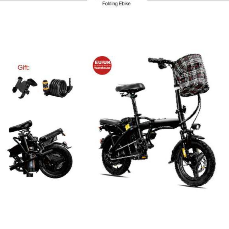 Folding Electric bicycle E-bike T5 48V 350W