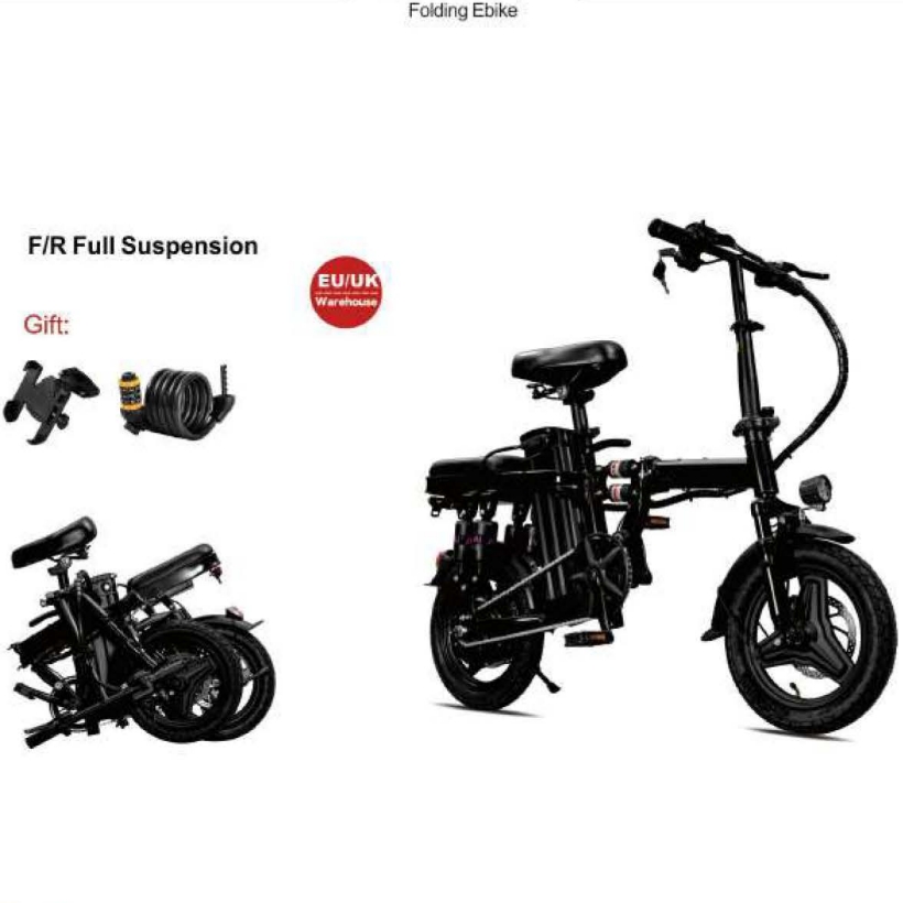 Electric bicycle folding ​E-bike T5Pro 48V 350W
